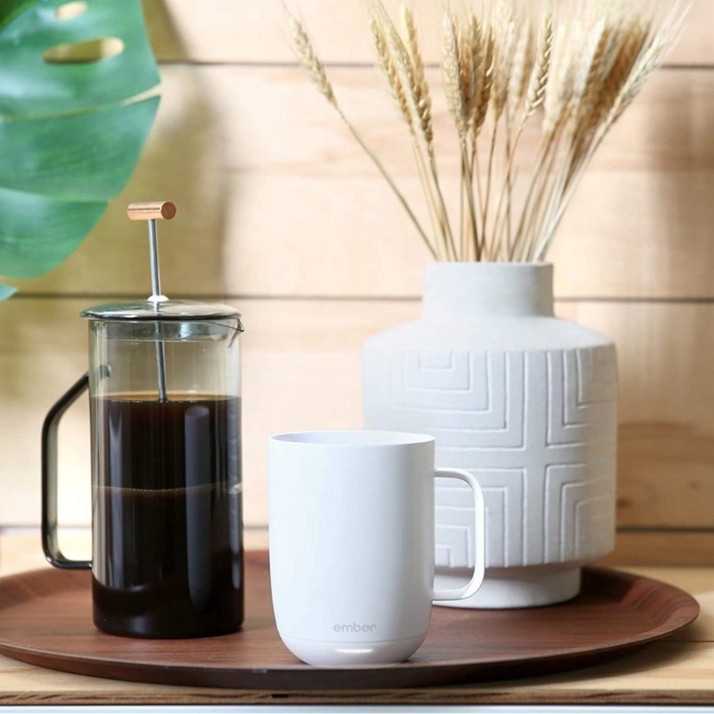 EMBER WHITE CERAMIC MUG NWT